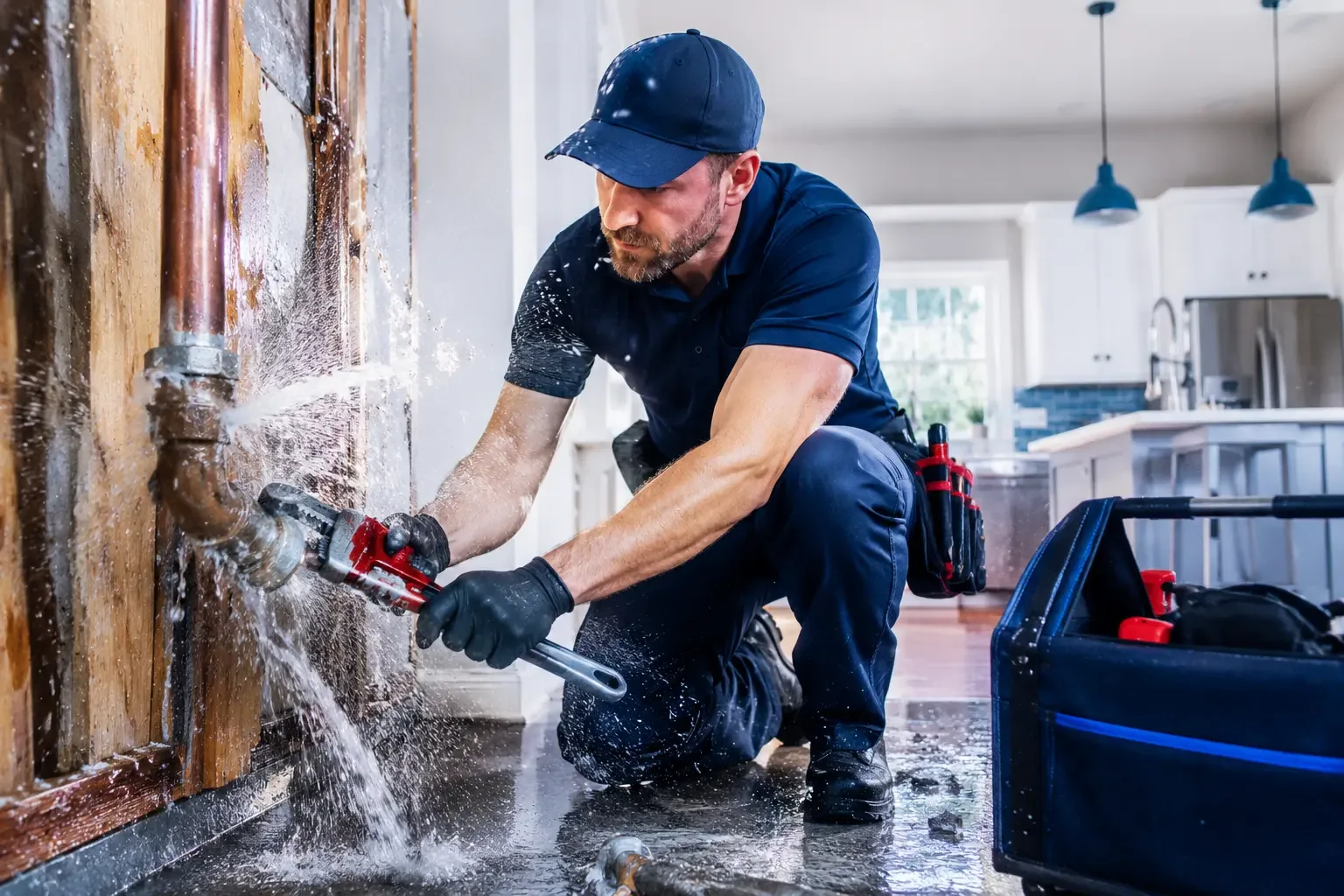 Local emergency pipe repair professionals in Dilliner, PA